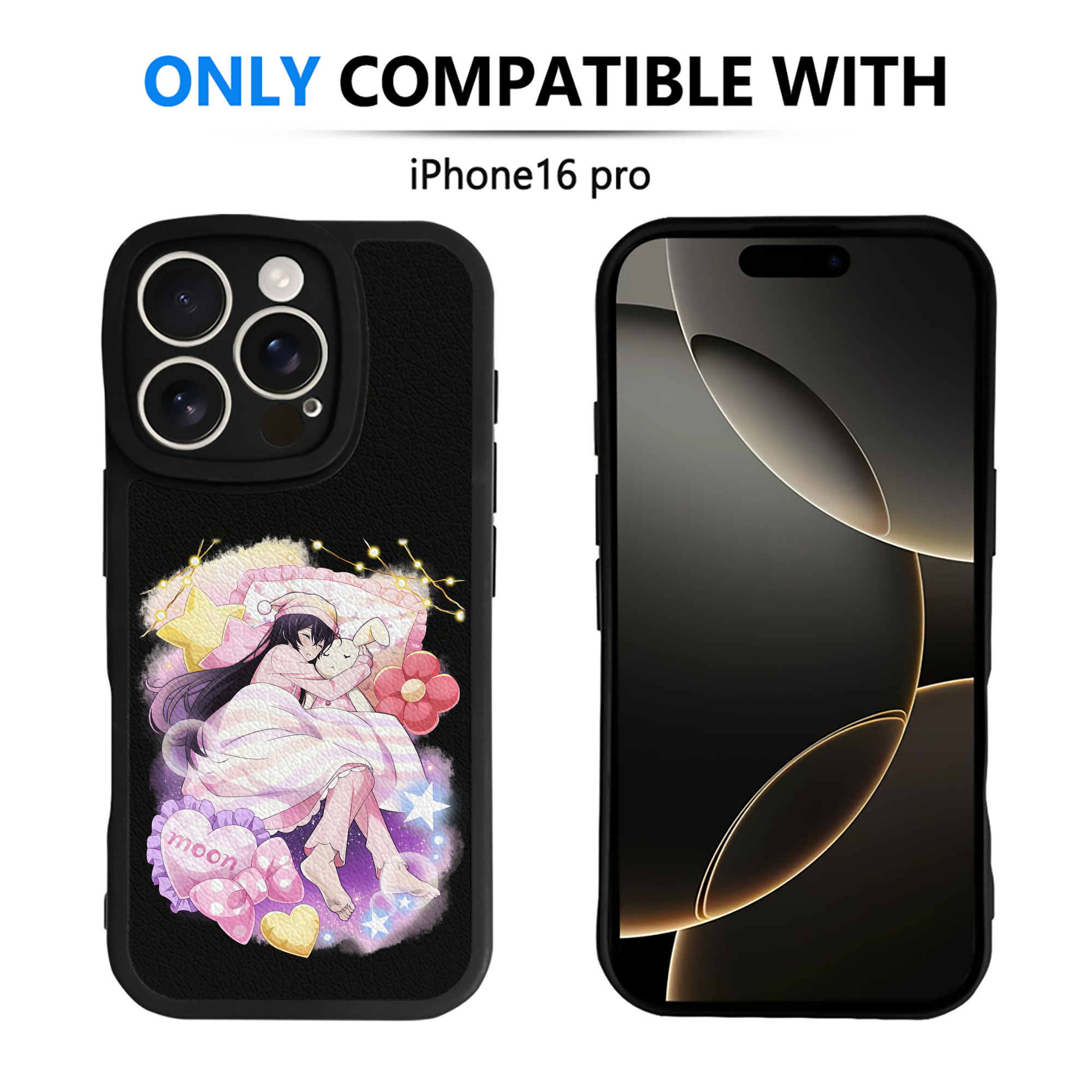 （画像用） 文豪ストレイドッグス Bungo Stray Dogs 【iPhone 16シリーズ対応】シリコンスマホケース（レザー調） 材質：シリコン